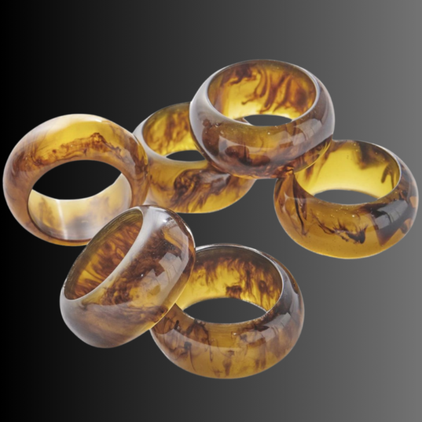 Stalo servetėlių žiedas „Sakų pažadas“